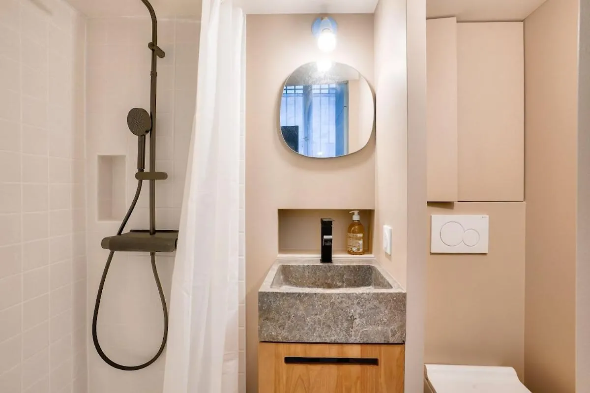 Renovated Studio In The Heart Of The Marais Párizs Franciaország